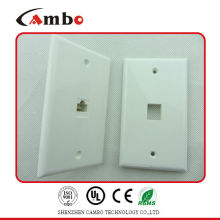 Atacadista China Alta qualidade 1 porta tSingle Gang Faceplate